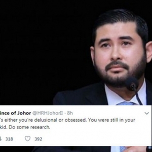 TMJ Sindir Syed Saddiq Keanak-anakan Apabila Memuji Tun Mahathir