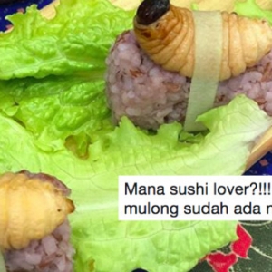 Sushi Ulat Mulong -  Dah Sah Makanan Tradisi Kadazandusun Tapi Kenapa Orang Lain Terasa?