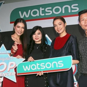 Jom Sertai 'Malaysia's Top Social Influencer' Anjuran Watsons