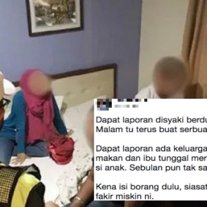 "Report Khalwat, Cepat Je Tangkap. Kalau Orang Susah Minta Bantuan, Sebulan Pun Tak Muncul Lagi"