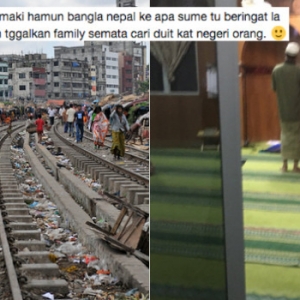 Pekerja Bangladesh Ini Menangis Kerana Ibunya Meninggal,  Runtun Hati Netizen