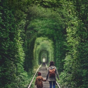 Tunnel Of Love - Rel Kereta Api Yang Begitu Romantik!