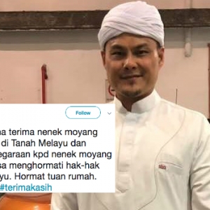 "Terima Kasih Kerana Terima Nenek Moyang Saya" - Adam Corrie Cerita Pasal Hak Melayu..