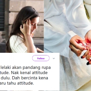 Jujurnya, Lelaki Tetap Akan Pandang Rupa Cantik Dulu Bila Cari Calon Isteri