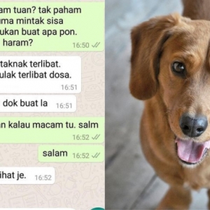 'Anjing Tu Haram,  Nanti Restoran Saya Terlibat Dosa!' - Hanya Sebab Minta Sisa Makanan