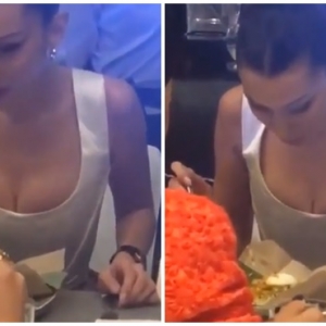 "Makan Nasi Lemak Sambil Tayang 'Nasi Lemak'"- Bella Hadid Jadi Mangsa Lawak Lucah Lelaki Melayu Gersang