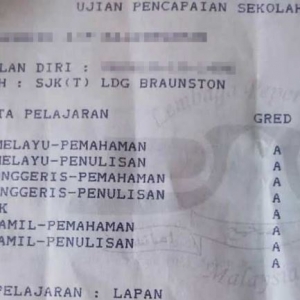 Dapat 8A Dalam UPSR, Penjaga Persoal Kenapa Murid SJKT Tak Boleh Masuk SBP?