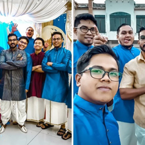 Friendship Goals! Pengantin India Nekad Pilih Sembilan Sahabat Melayu Sebagai Pengapit