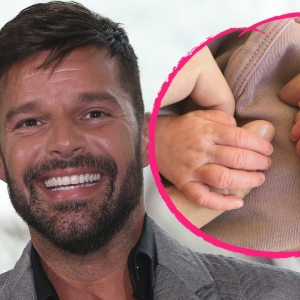 Ricky Martin Dan Suaminya Timang Anak Ketiga