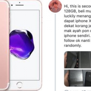 Giveaway iPhone Tu Sebenarnya Menipu, Ramai BBNU Terpedaya