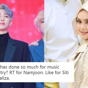 Peminat BTS Bandingkan Idolnya Dengan Siti Nurhaliza, Habis Teruk Dikecam