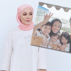 Rambut Tersembul, Vivy Yusof Terlalu Sibuk Sampai Tak Perasan Aurat Terdedah?