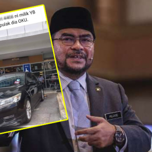 "Itu Kereta Saya" - Mujahid Mohon Maaf Isu Parkir Di Petak OKU