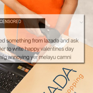 "Lazada Bukan Tempat Berdakwah" - Gadis Berang Penjual Tak Nak Tulis 'Happy Valentine's Day'