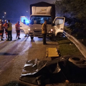 Maut Dihentam Tayar Treler Tercabut Di Lebuh Raya