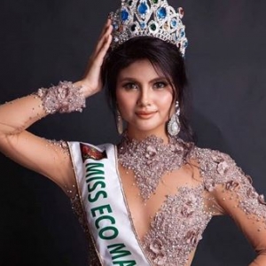 Gadis Cantik Kacukan Melayu-Arab Wakil Malaysia Dalam Miss Eco International