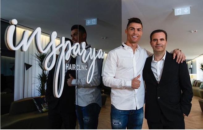 Cristiano Ronaldo  Buka Klinik Tanam Rambut Untuk Lelaki 