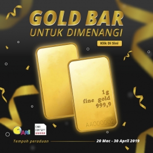 Nak Menang Gold Bar?