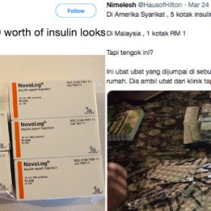 Rupa-Rupanya Insulin Tu RM2,000 Tapi Pesakit Di Malaysia Ni Main Buang-Buang Ja