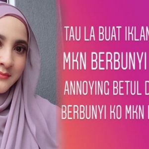 "Tak Payah Over La!" - Azza Elite Tegur Instafamous Makan Berbunyi..