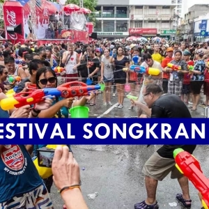 Festival Songkran, Pesta Air Wajib Disambut Di Thailand. Seronok Betul Main Air!
