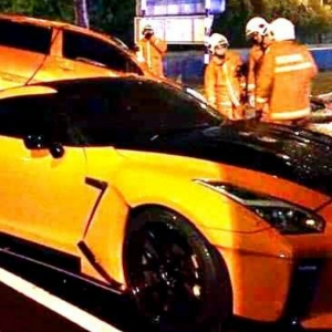 Myvi Langgar Gt-R, Menangislah Nak Bayar