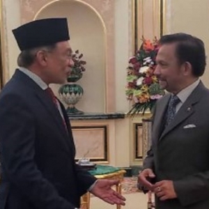 Atas Kapasiti Apa Anwar Mengadap Sultan Brunei?