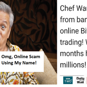 'Scam, Bullsh*t!' - Chef Wan Berang Nama Digunakan Scammer Bitcoin