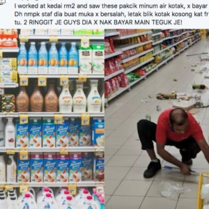 Minum Tak Bayar, Lepas Tu Buang Bawah Rak! Mentaliti Dunia Ketiga Betul