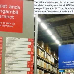 Walaupun Tatabahasanya Lintang Pukang, Ikea Tetap Dipuji Utamakan Bahasa Kebangsaan