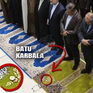 Memang Tradisi Iran Sujud Atas Batu Karbala - SUA Mat Sabu