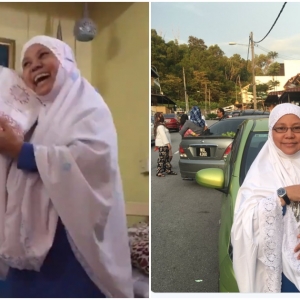 Anak Hadiahkan Telekung Siti Khadijah, Mak Terus 'Campak' Telekung Lama!