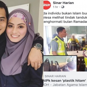 "Puasa Setahun Sekali Je Kot" -  Ini Pesanan Fizo Omar Pada Geng Plastik Hitam