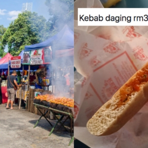 Beli Kebab Daging, Tapi Daging Takda Di Bazar Ramadan