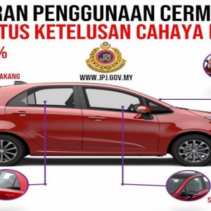 Peraturan Baharu Cermin Gelap, Netizen Desak Menteri Pengangkutan Buat 'U-Turn'