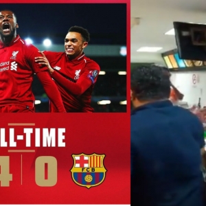 Brader Ni Belanja Satu Kedai Mamak Sempena Kemenangan Liverpool Ke Atas Barcelona. Baiknya!