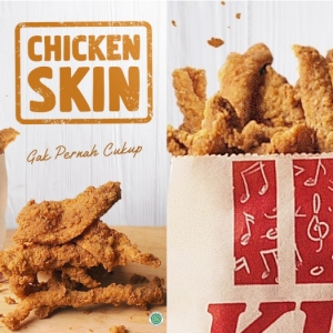 Ramadan Special: KFC Indonesia Hidang Menu Kulit Ayam Goreng , Warga Malaysia Pun Nak!
