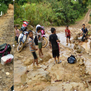 Balut Anak Dengan Plastik Sampah,  Perkongsian Cikgu Ini Buat Netizen Pilu..