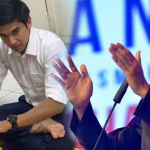 "Ya Allah, Itupun Jadi Isu? Tolonglah" - Makan Bersila Tapak Kaki Ke Atas, Syed Saddiq Biadab?