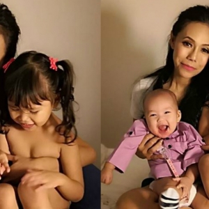 Lana Nodin Ditegur, Suka Sangat Tayang Anak Tak Pakai Baju!