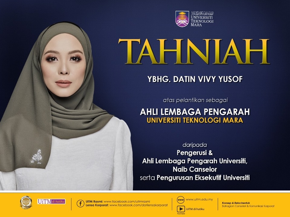 Pelantikan Vivy Yusof Bawa Manfaat Besar Uitm Isu Semasa Semasa Forum Cari Infonet