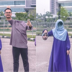 Nampak Kelibat Wanita Lain Dalam Gambar, Warganet Tak Jadi Marah. Tapi Naik Seram!