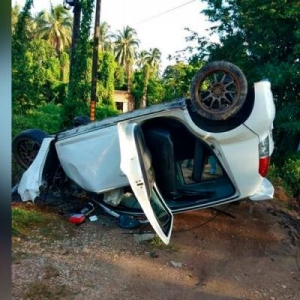 Menyayat Hati! Janin Terkeluar Dari Kandungan, Suami Isteri Maut Dalam Kemalangan