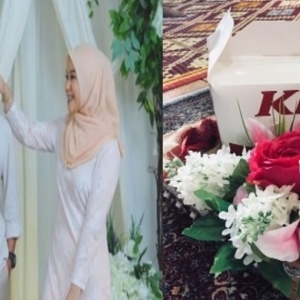 Habis Satu Rumah Bau Ayam, Tunang Gadis Ini Letak KFC Sebagai Hantaran Tunang