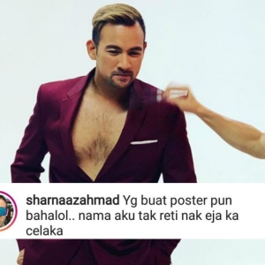 'Yang Buat Poster Bahalol!' - Sharnaaz Ahmad Mengamuk, Nama Dieja Salah