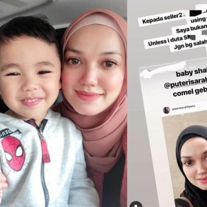 "Anak Saya Bukan Baby S*****, Stop Guna Gambar Saya!" - Puteri Sarah Liyana Bengang