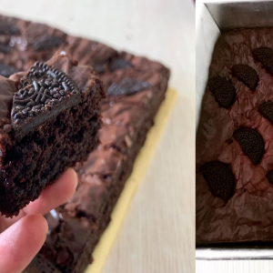 Brownies Kedut Oreo, Kek Bantat Yang Mudah Dibuat Sedap Dimakan!