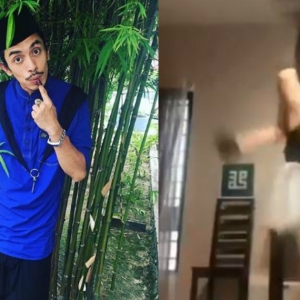 "Sakit Teruk Dia Ni"- Pakai Skirt Pendek, Iqram Dinzly Menari  Seksi