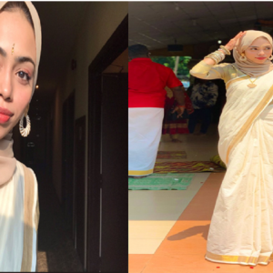 Netizen Terpesona Gadis Melayu Pakai Sari Jadi Pengapit Pengantin India