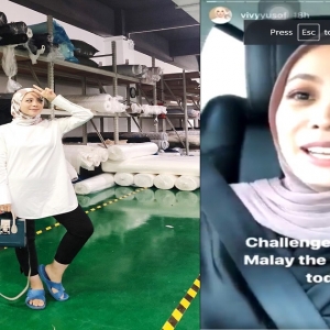 "Poyo, Acah Je"- Vivy Yusof Dimarah Netizen Buat 'BM Challenge'